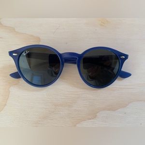 RAY BAN Blue Frame Sunglasses MODEL CODE RB2180 6165/87 49-21 size MEDIUM
